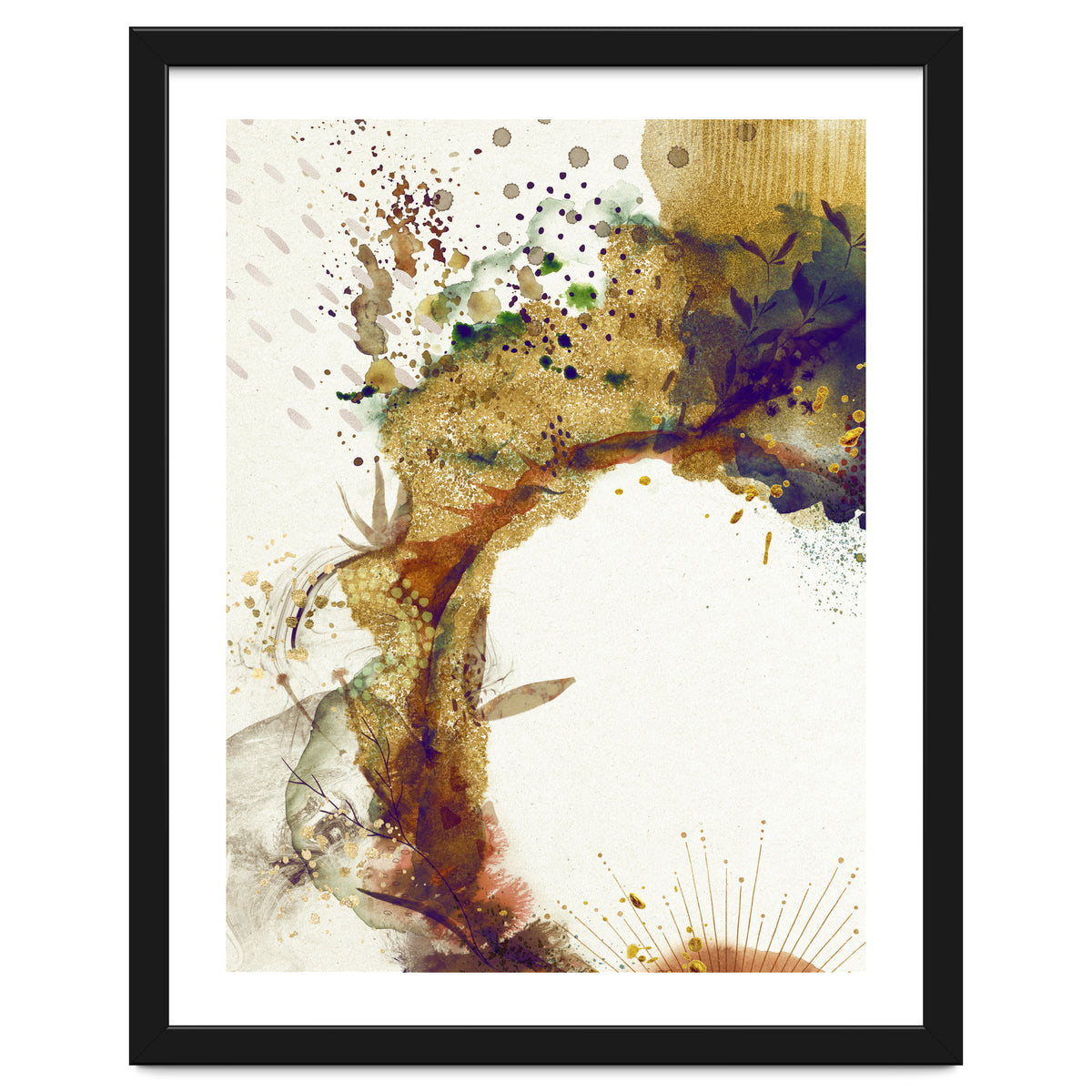 Abstract Floral - Autumn Winds