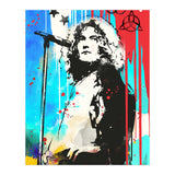 Robert Plant pop art poster (Print Only) thumbnail