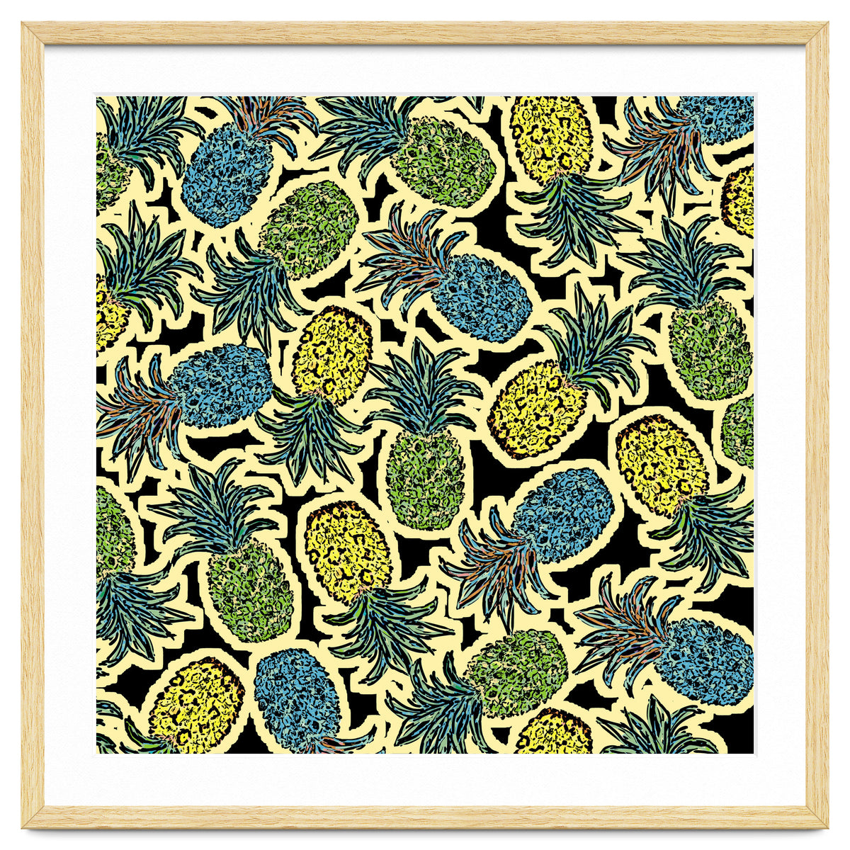 Pineapple Pandemonium Retro Tone