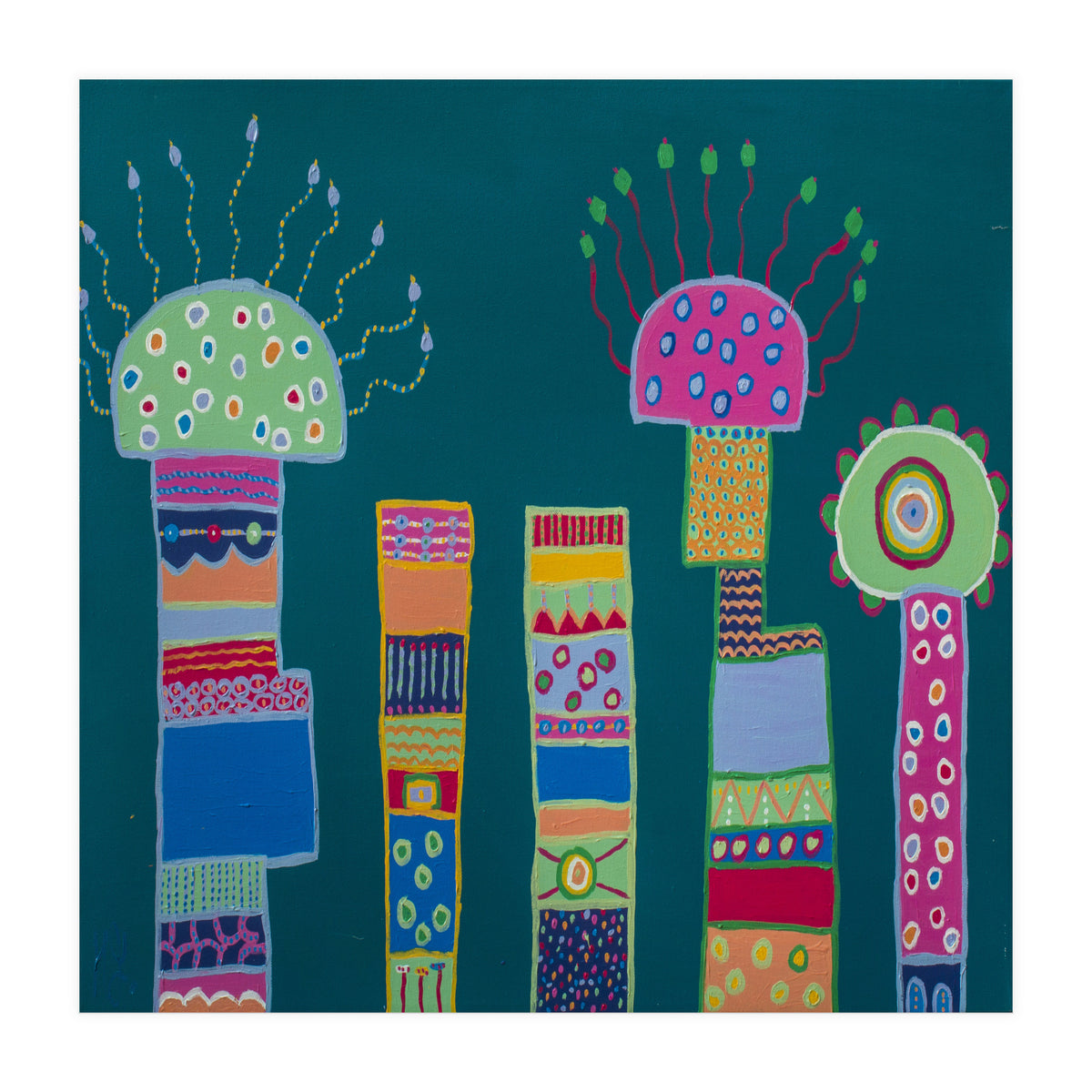 Buildings In Harmony (Print Only)