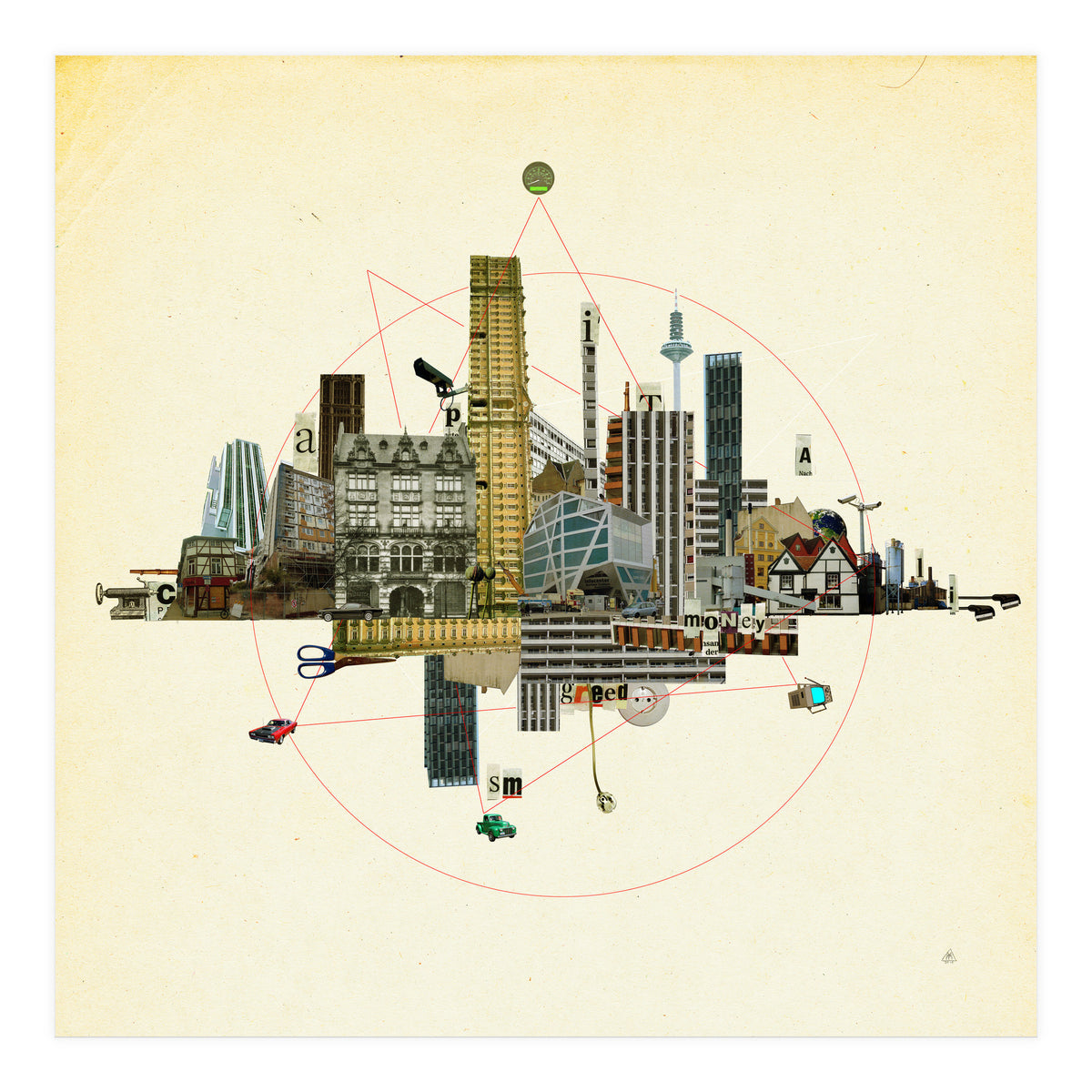 Collage City Mix 8 (Print Only)