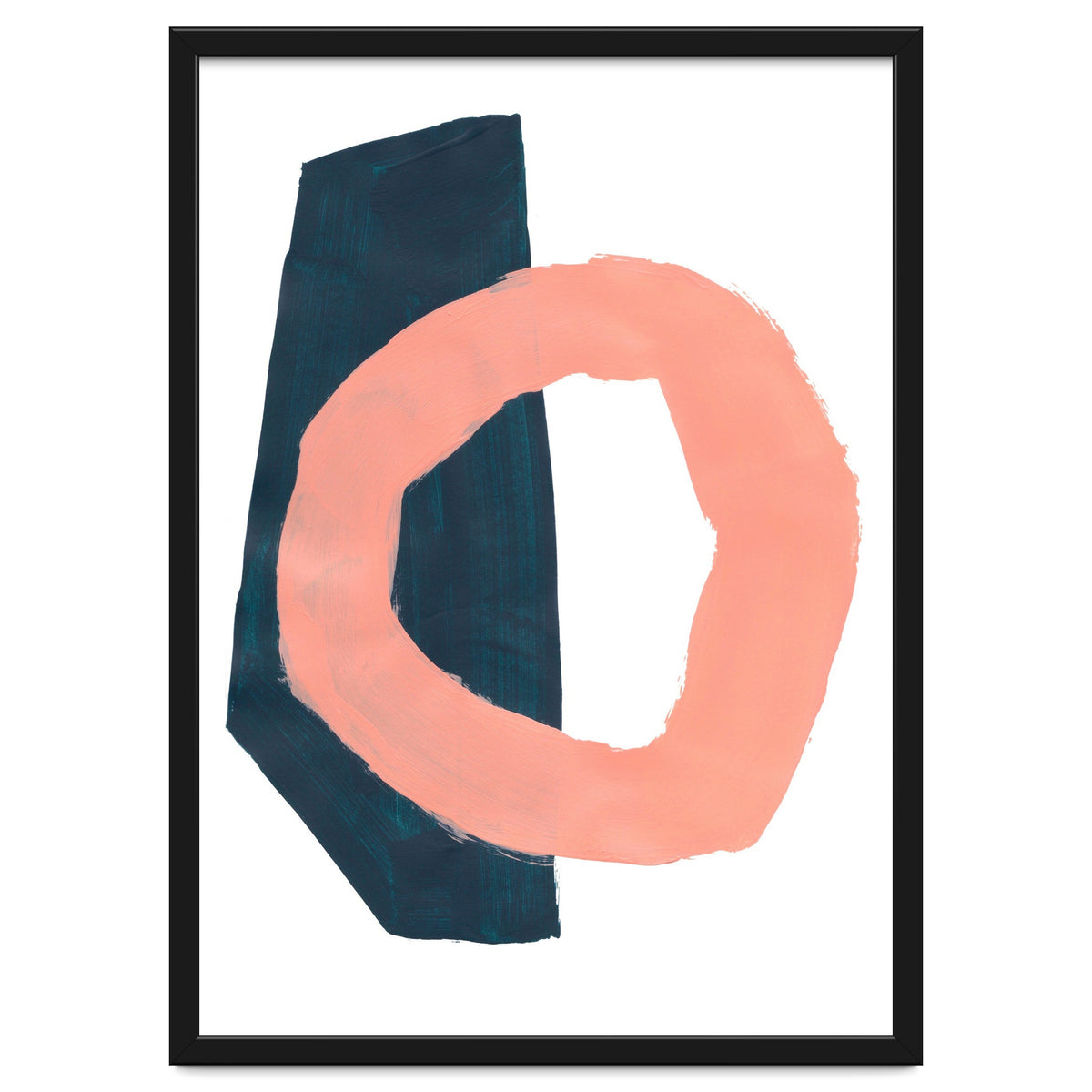 Teal Pillar Salmon Ring