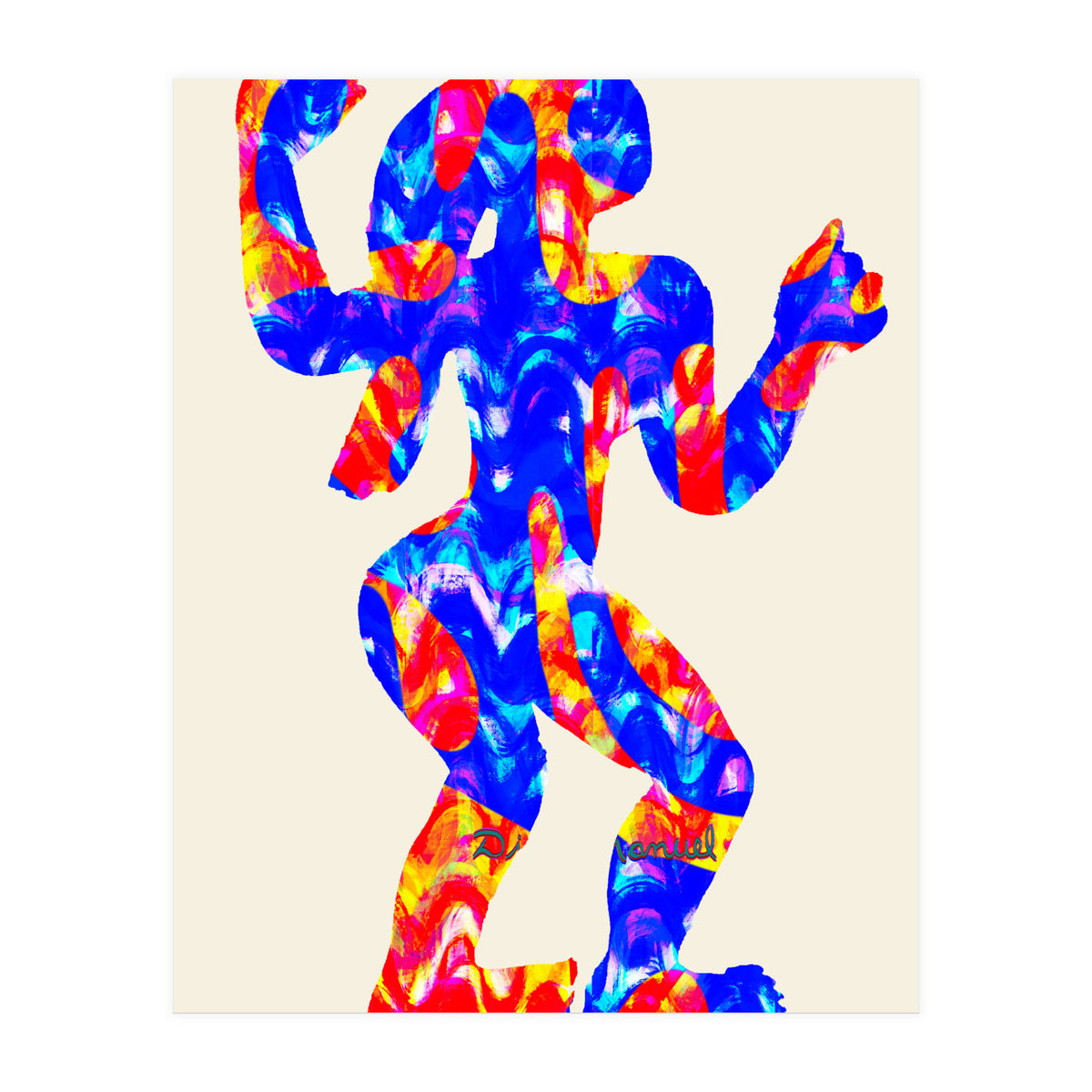 Graffiti Digital Nuevo 8 (Print Only)