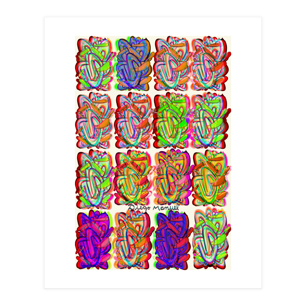 Graffitis 2021 Tapiz 127 (Print Only)