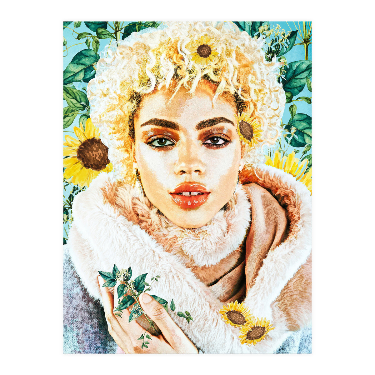 Miss Sunflower (Print Only)
