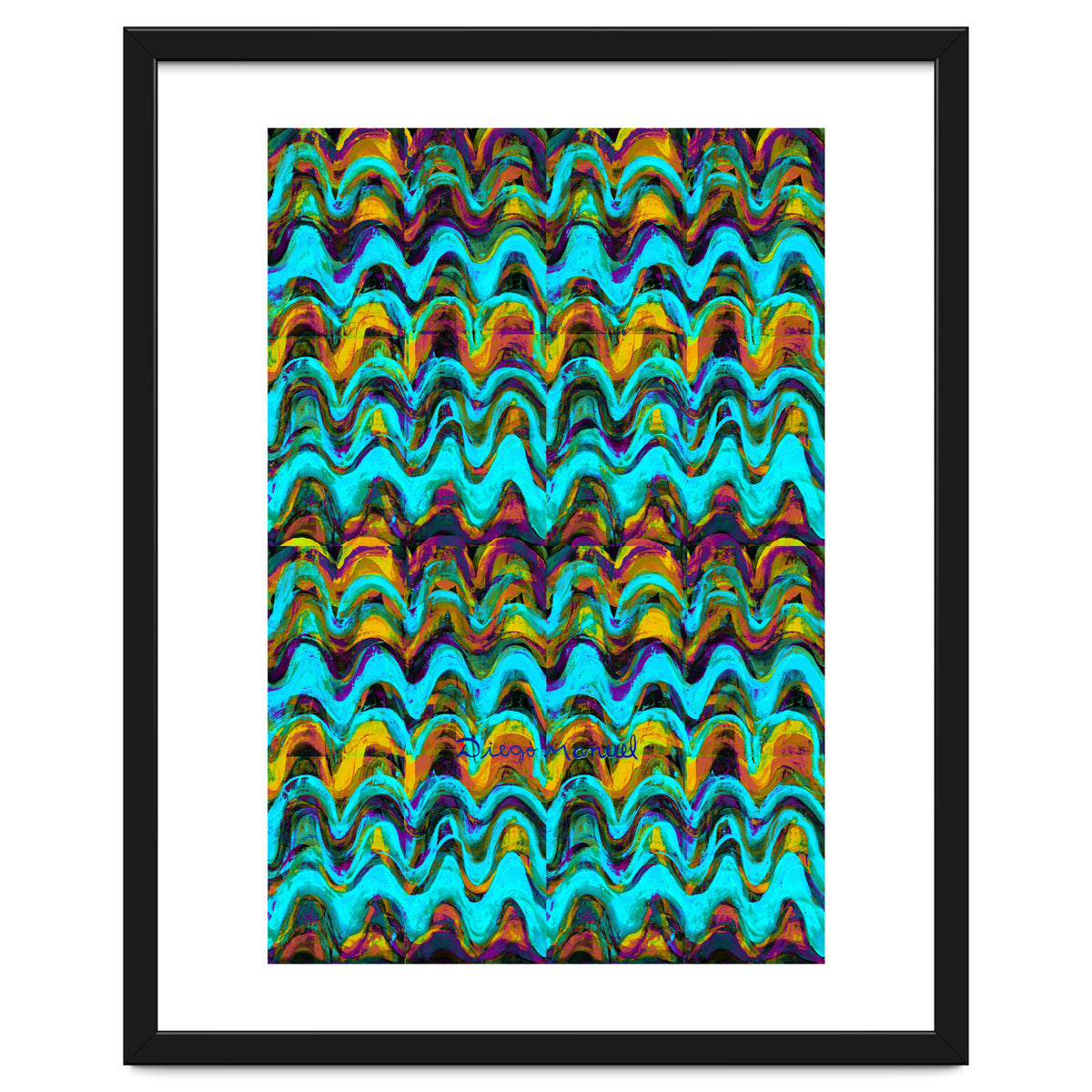 Pop abstract color full