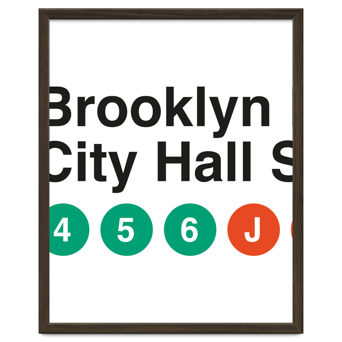Vignelli's Subway Sign