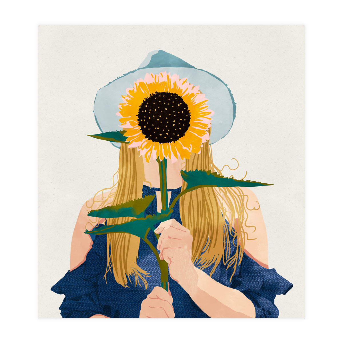 Miss Sunflower V2 (Print Only)
