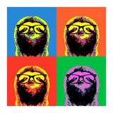 Four Colors Sloth (Print Only) thumbnail