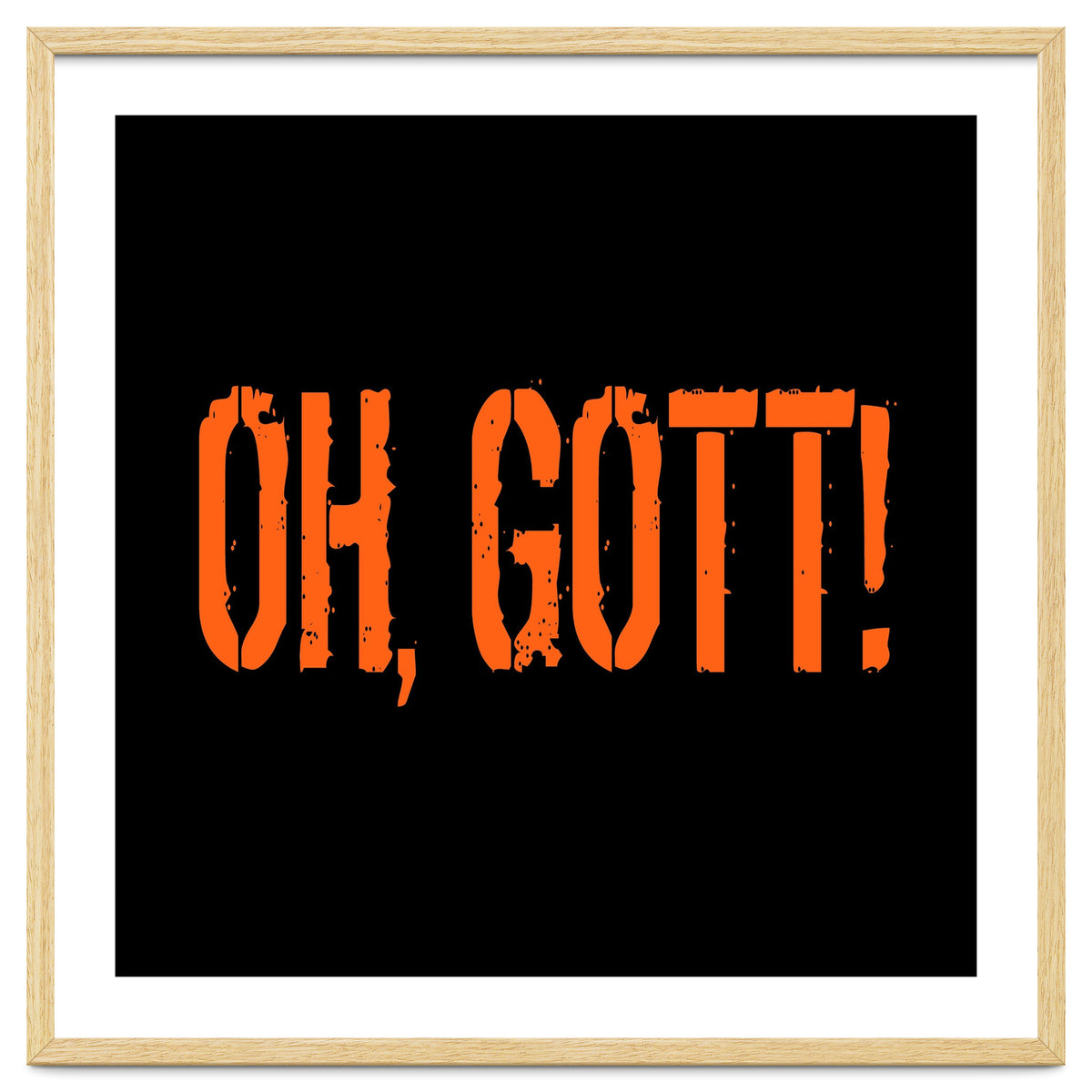 Oh, Gott! - German expressions
