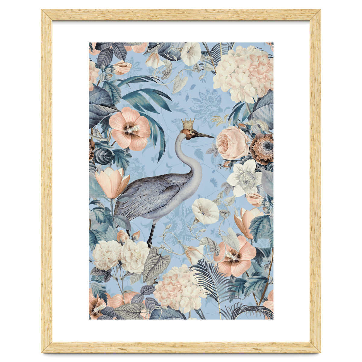 Crane King Blue Cream