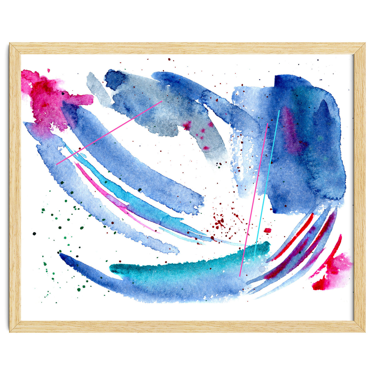 Happiness vibes || watercolor