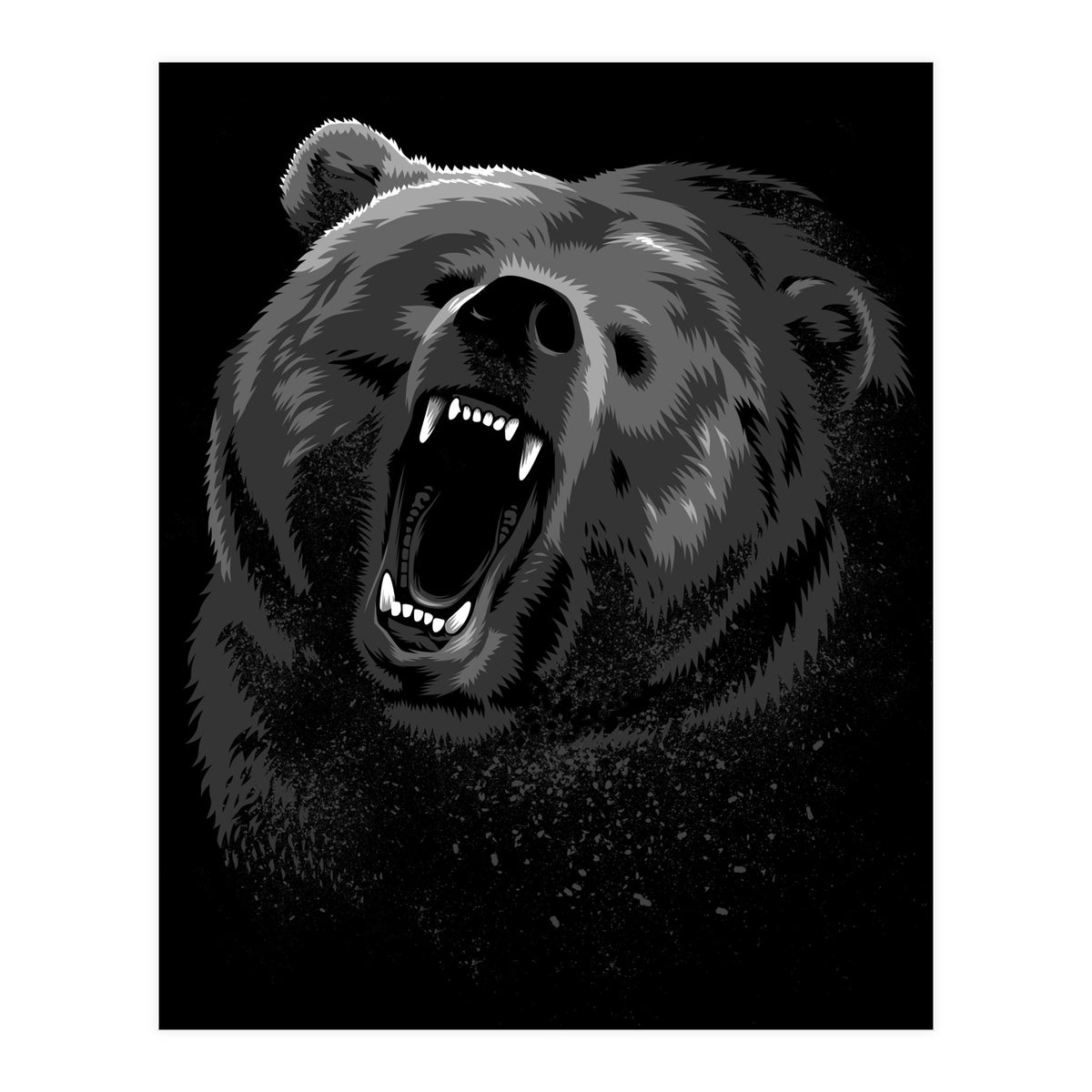 Grizzly attack (Print Only)