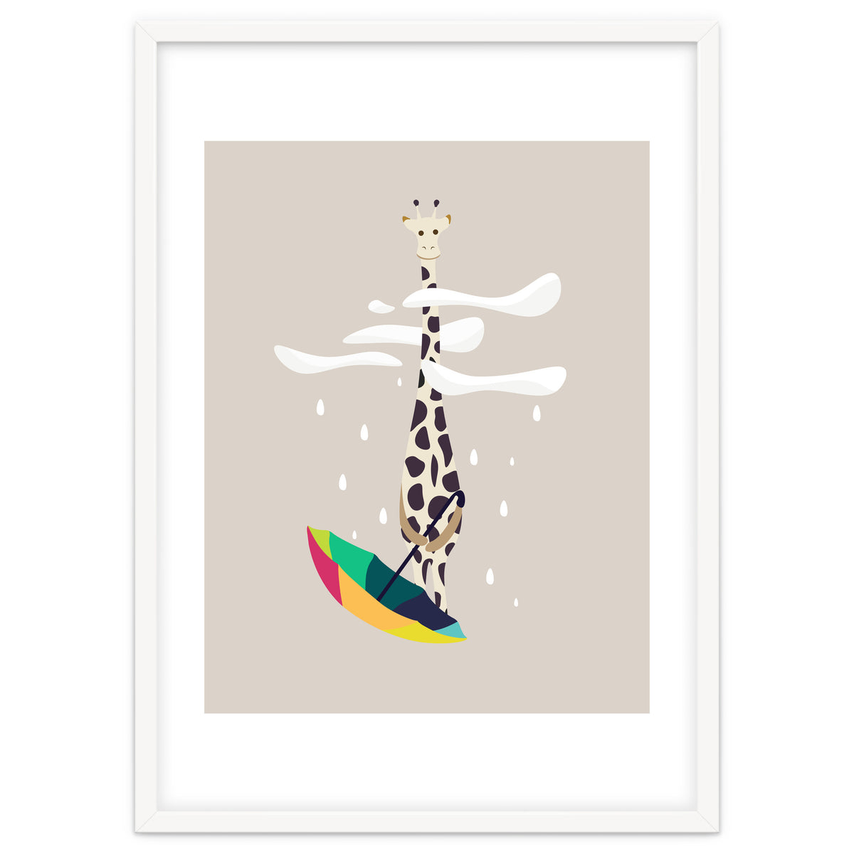 Rain in the savannah