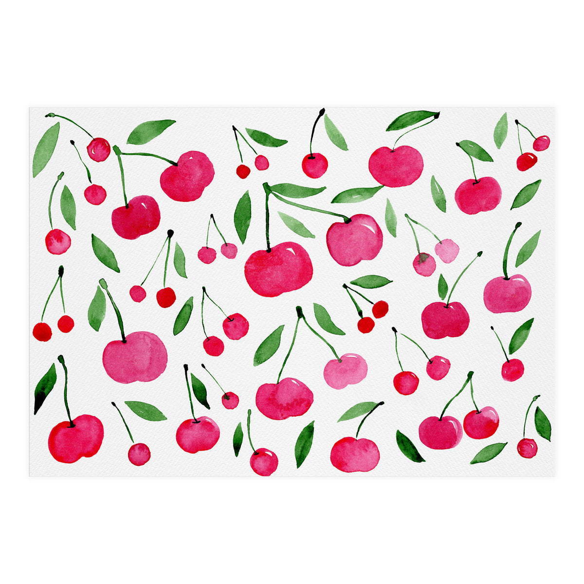 Pink cherry pattern (Print Only)