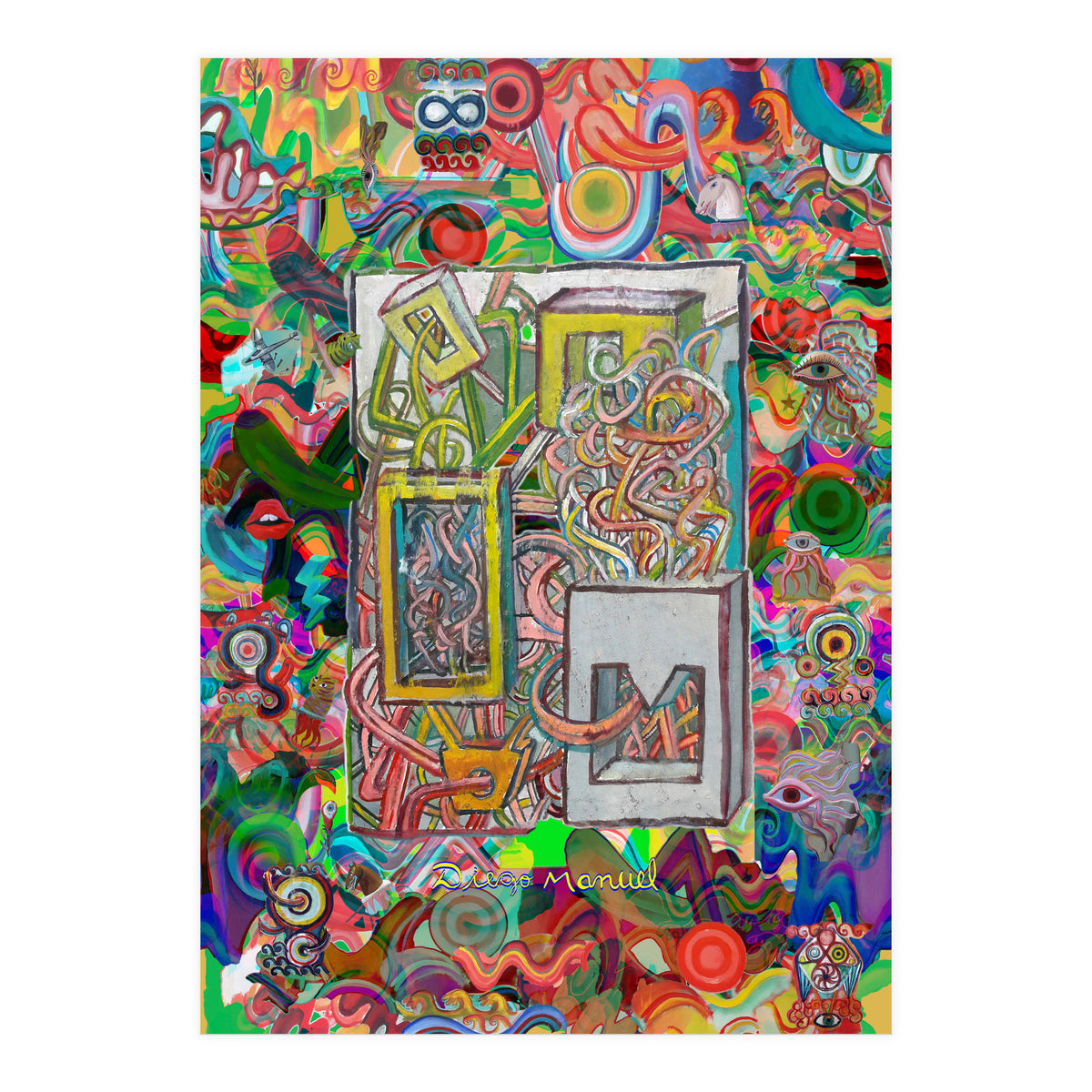 Graffitis 2021 Tapiz 12 (Print Only)