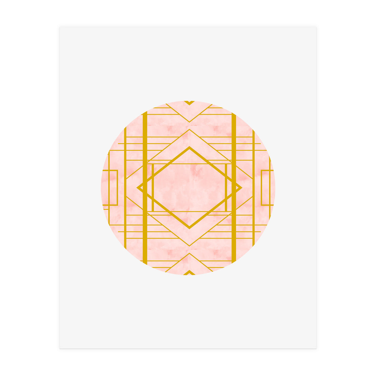 Art Deco Blush (Print Only)