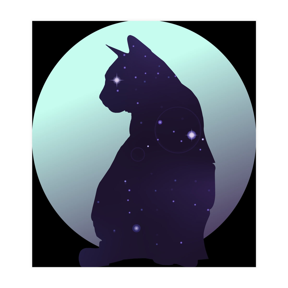 Cat Night (Print Only)