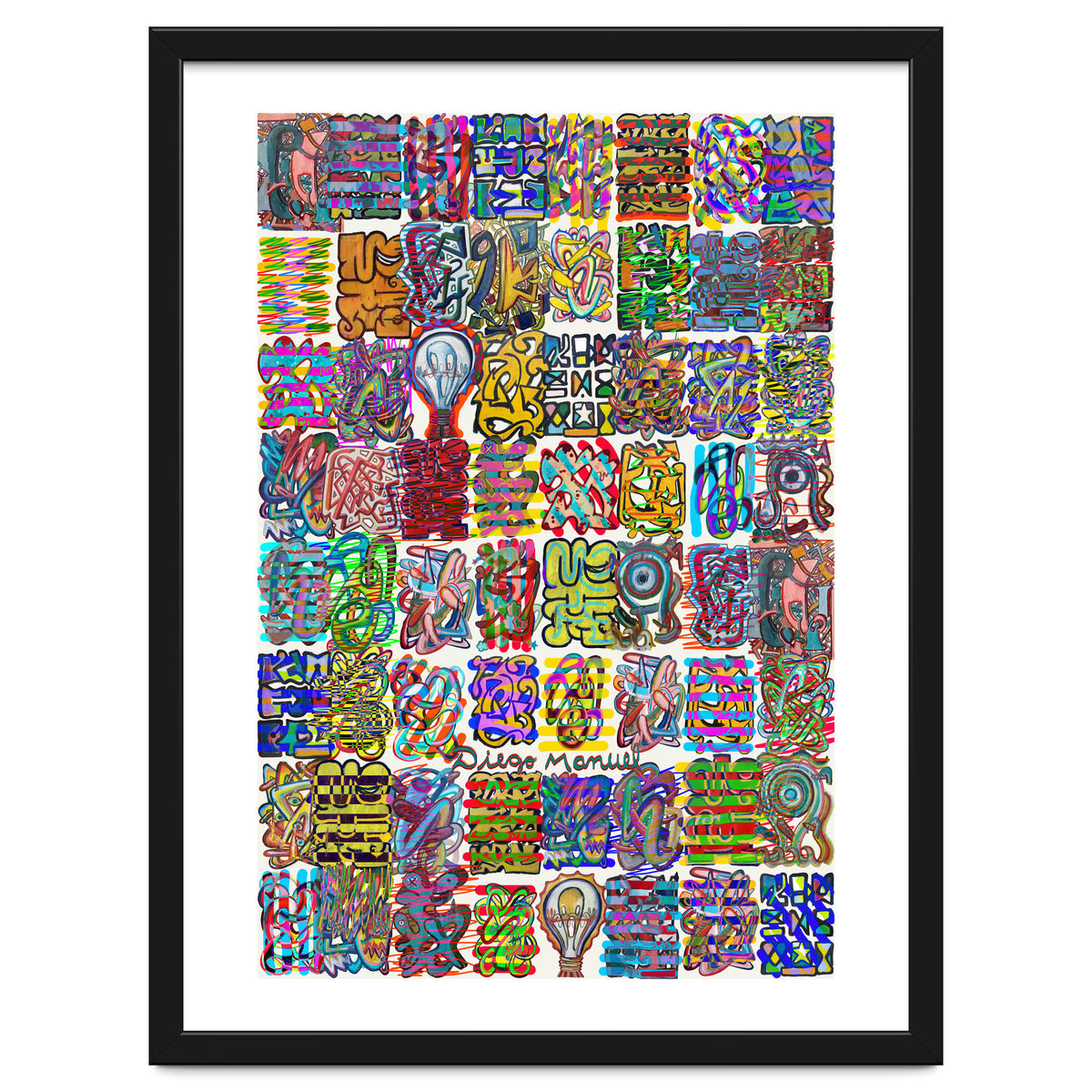 Graffitis 2021 Tapiz 110