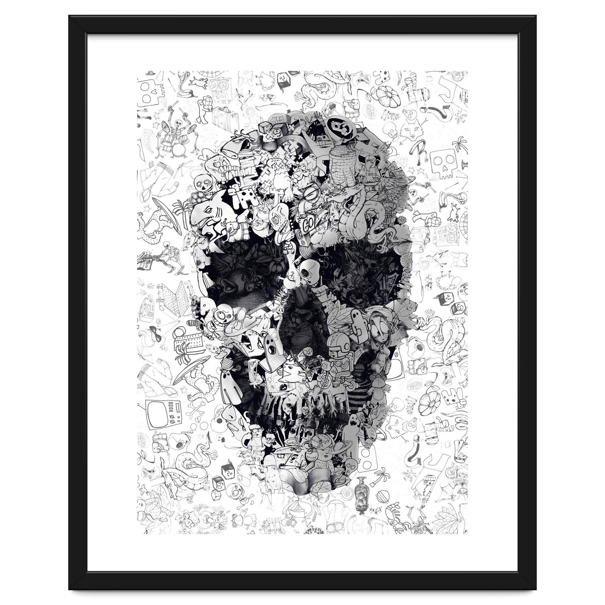 Doodle Skull
