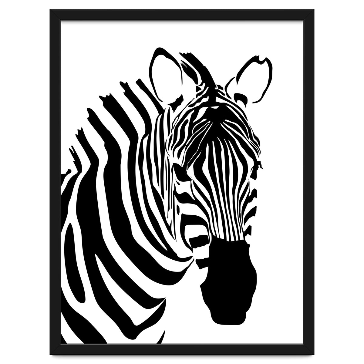 Zebra Stripe - Monochrome