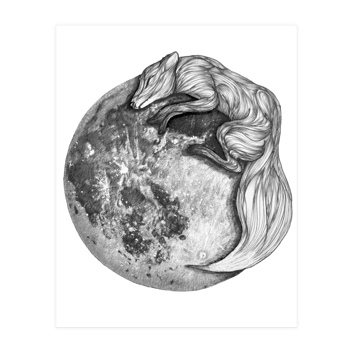 Moon Fox (Print Only)