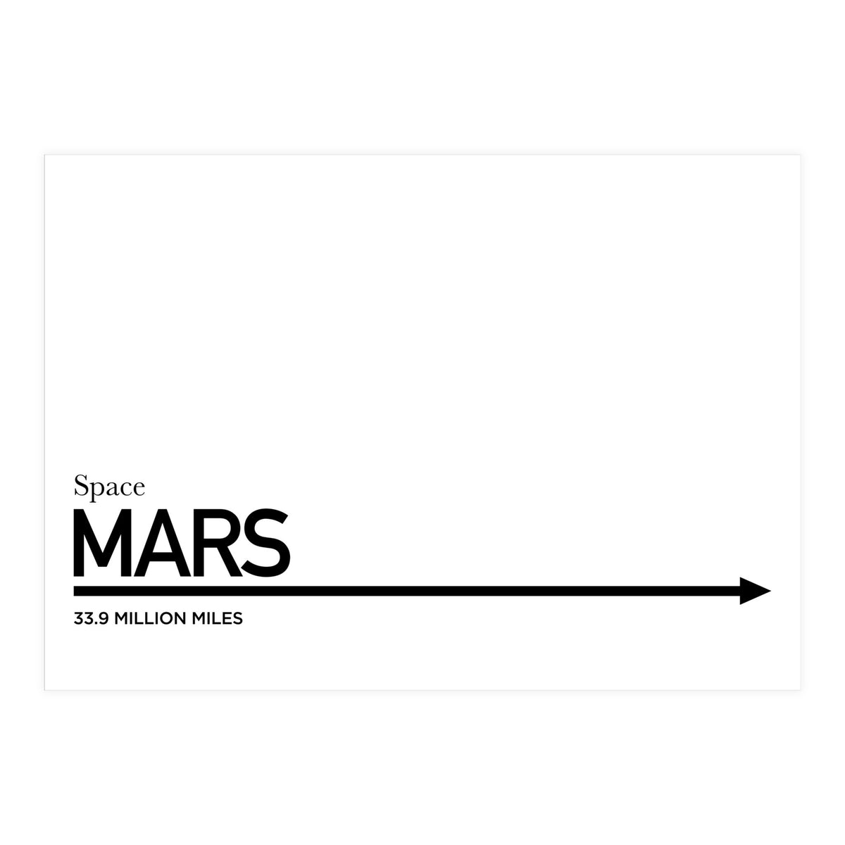 TO MARS (Print Only)