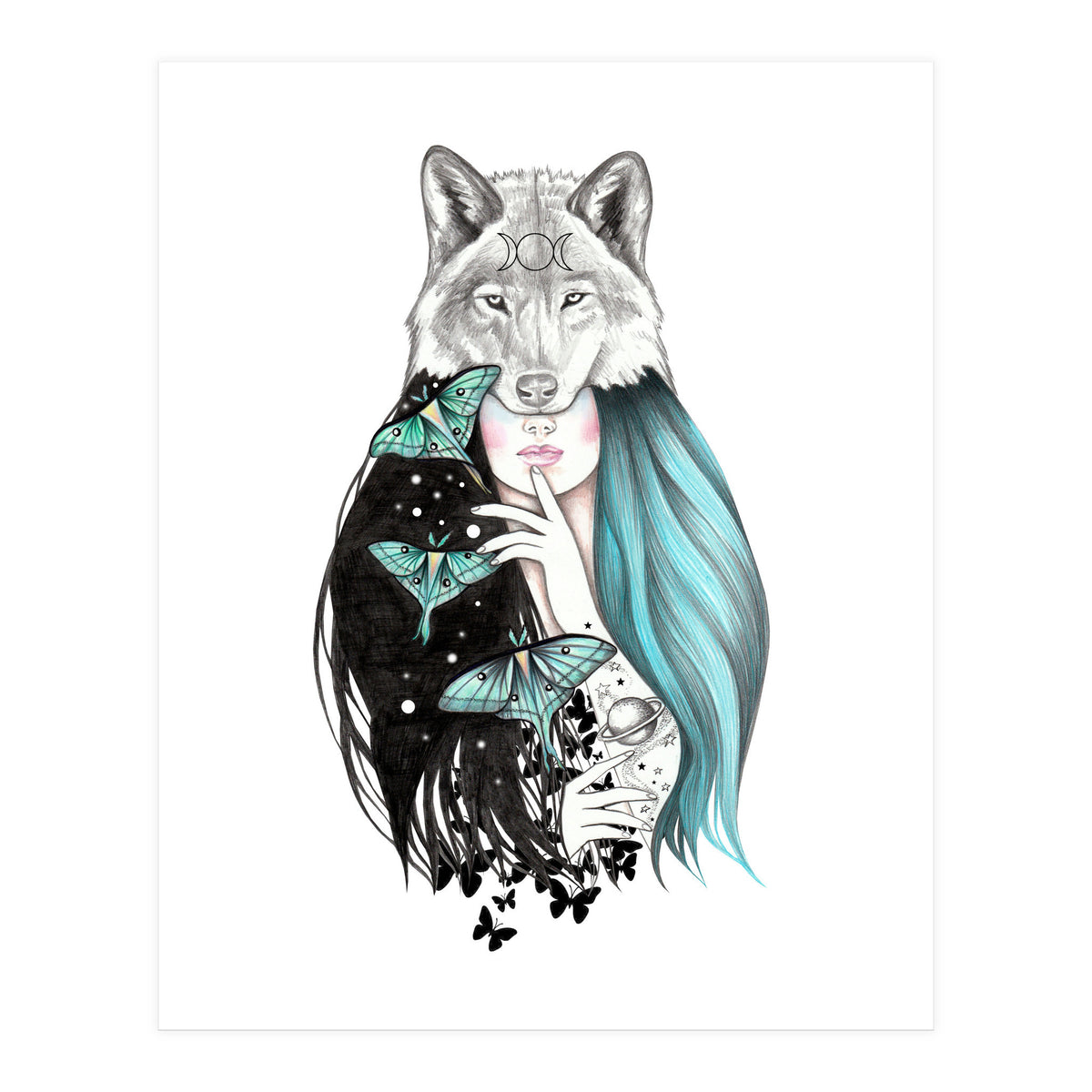 Luna Moth (Print Only)