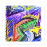 Paths Of Colors And Traces (Print Only) thumbnail