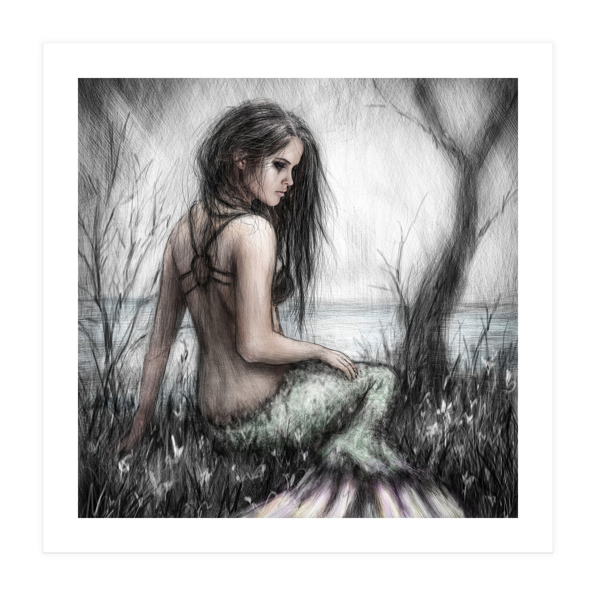 Mermaid's Rest (Print Only)