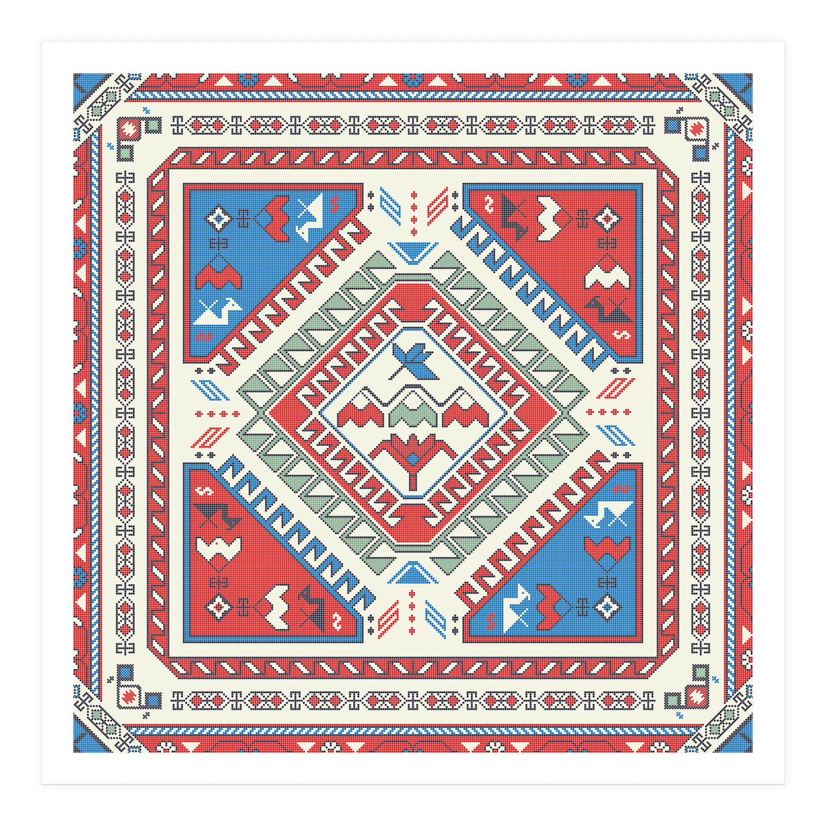 Georgian rug 1 (Print Only)