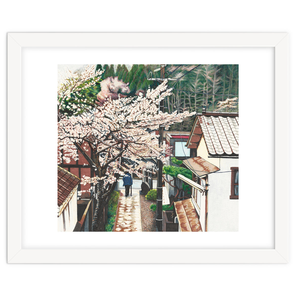 Passing by Cherry Blossoms