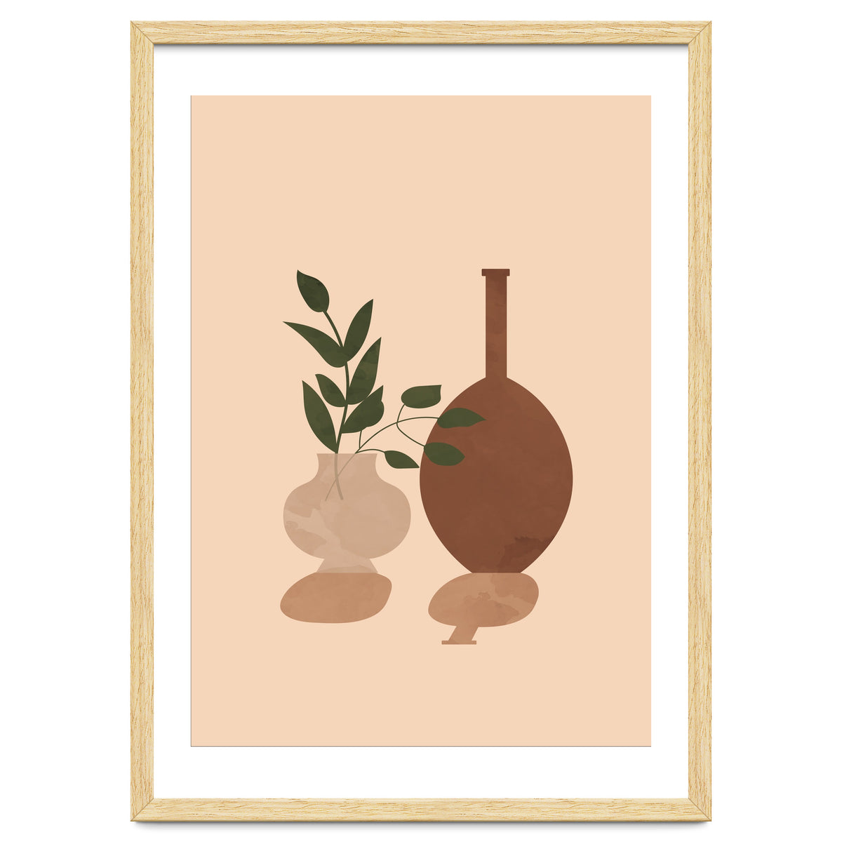 Potted Plant Scandinavian Botanical