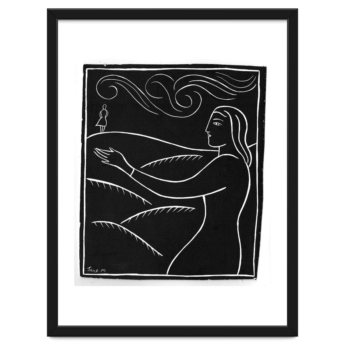 Woman With Future Self