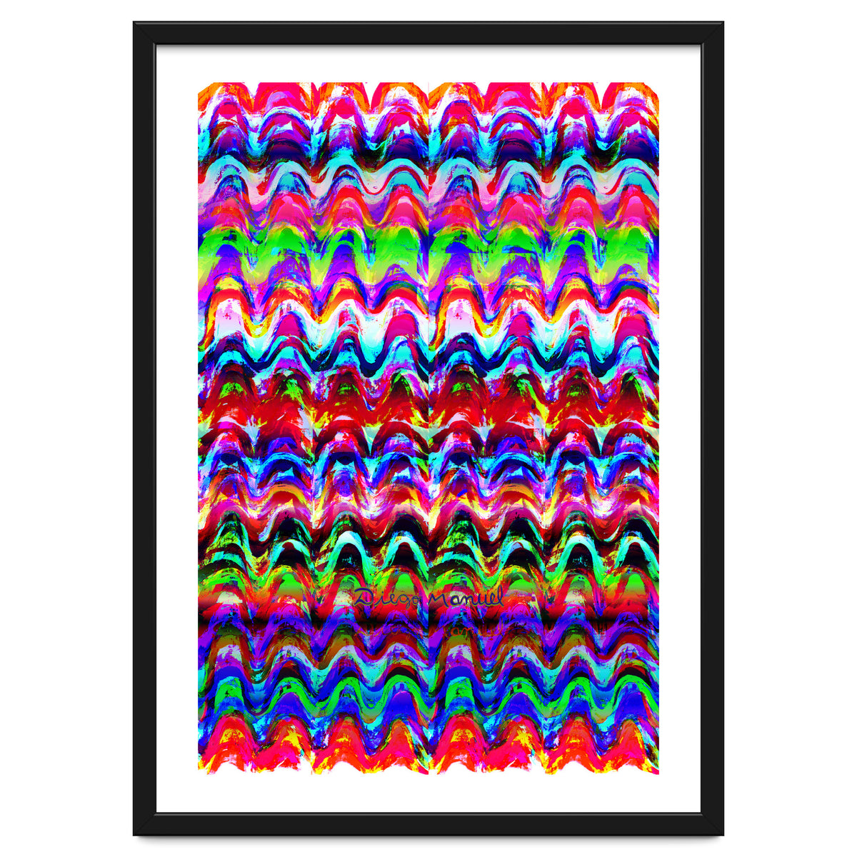 Pop abstract color full