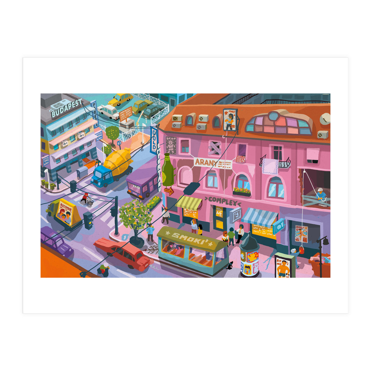 My little Budapest (Print Only)