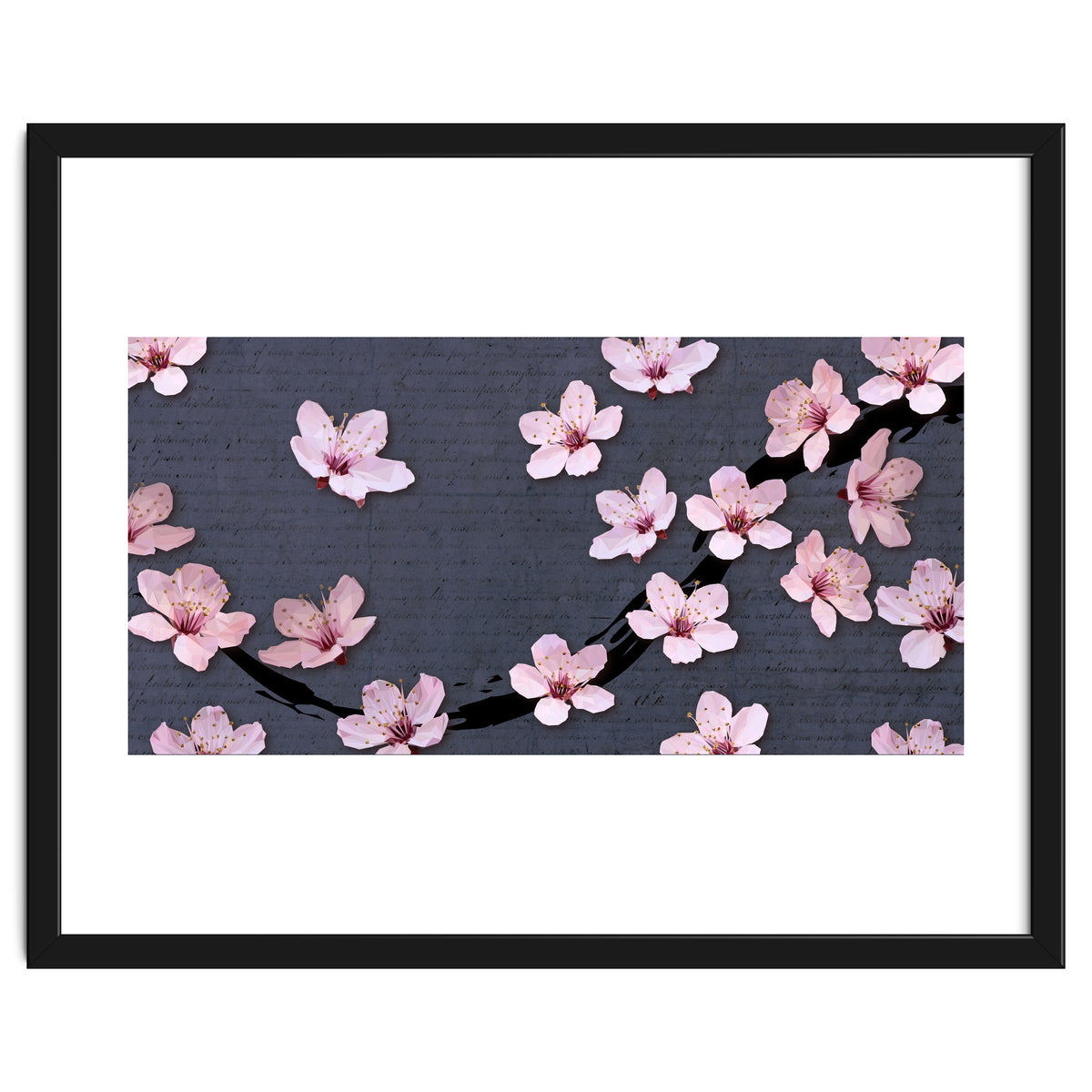 Triangulated Cherry Blossoms