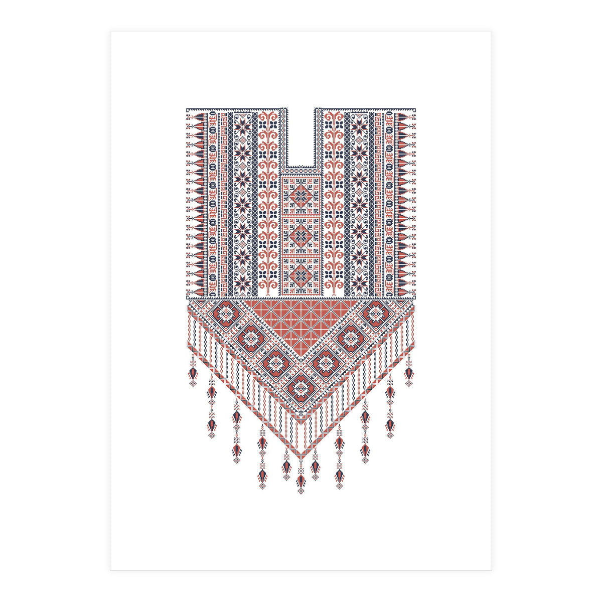 Tatreez Ornament 16 (Print Only)