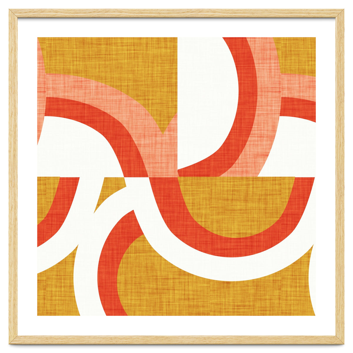 New Mid Mod Freeway Mustard