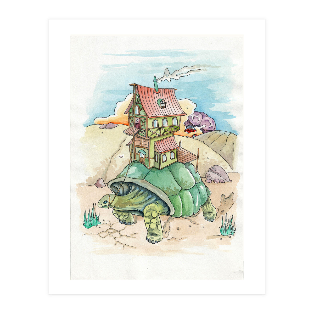 Slow traveling (Print Only)