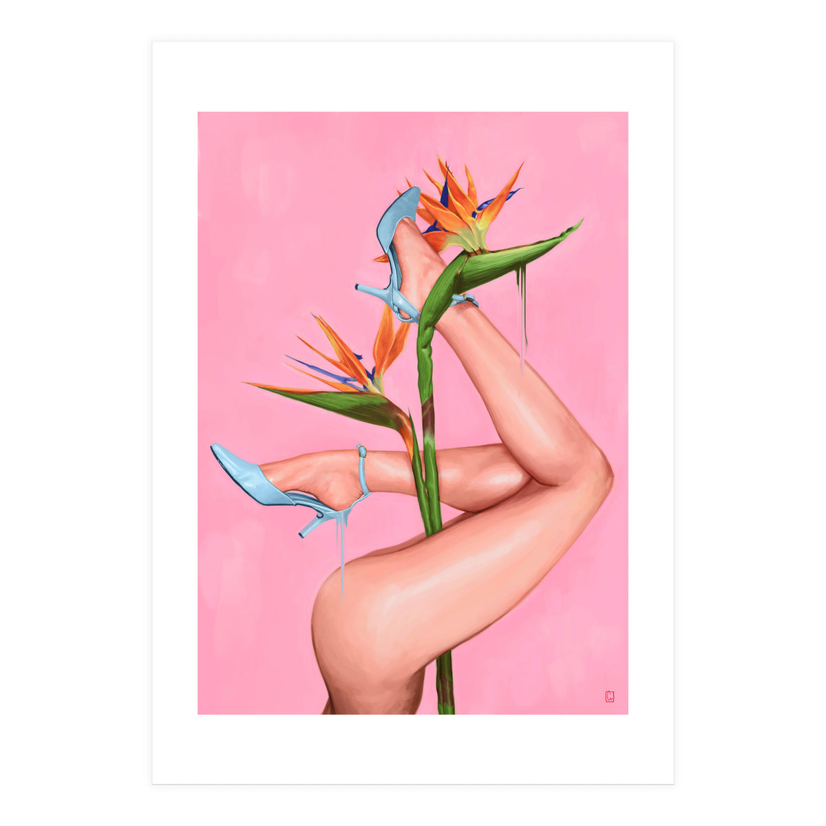 Bird Of Paradise (Print Only)