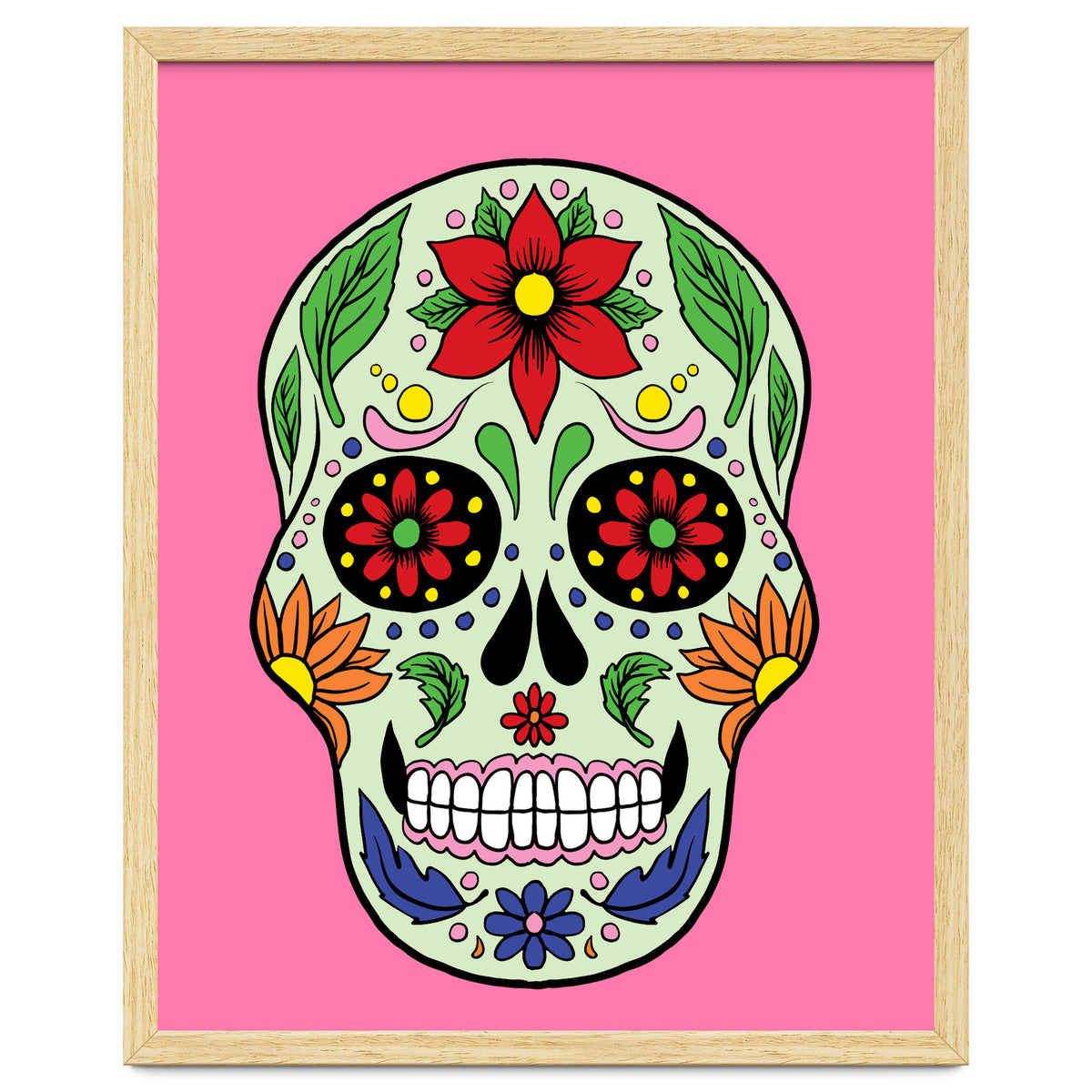 Colorful Skull I