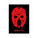 Friday the 13th movie poster (Print Only) thumbnail