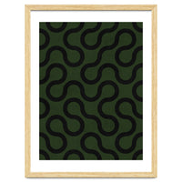 My Favorite Geometric Patterns No.33 - Deep Green