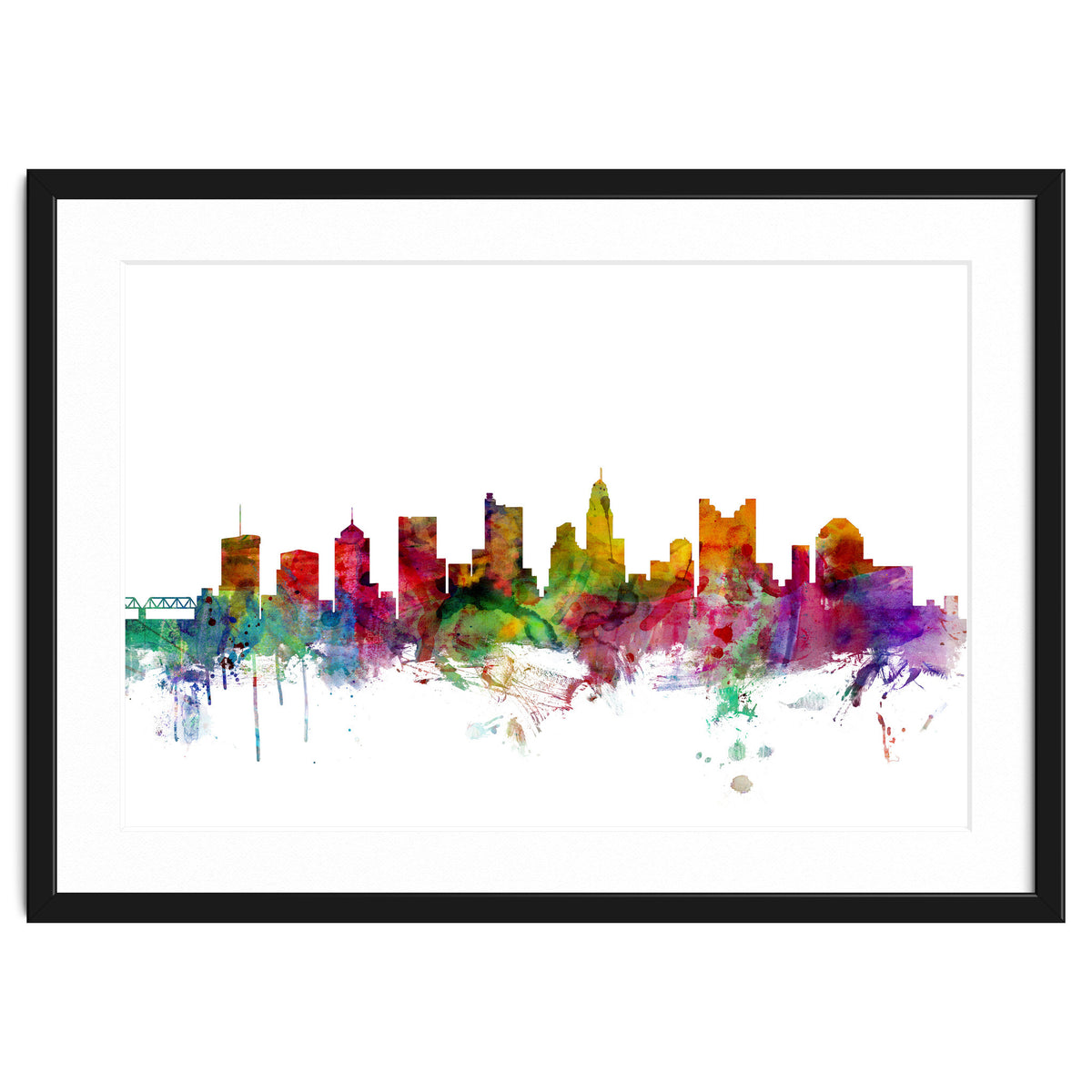 Columbus Ohio Skyline