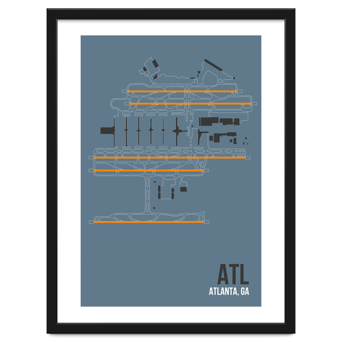 Atlanta Airport Layout