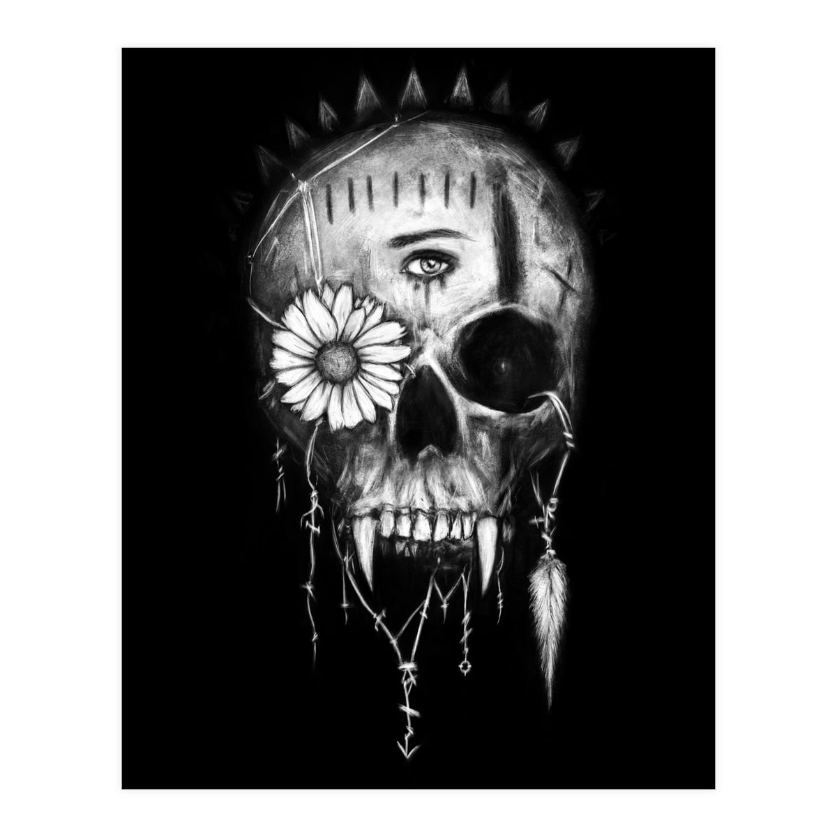 Vampire Skull (Print Only)