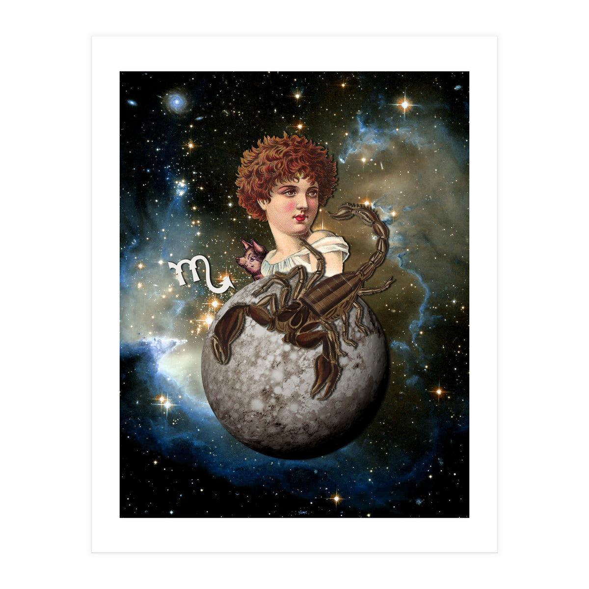 Scorpio Zodiac Sign (Print Only)