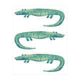 Alligator Trio (Print Only) thumbnail