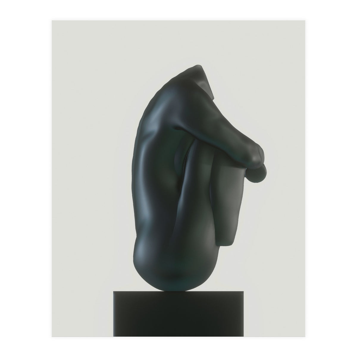 BLACK FETUS EAST (Print Only)